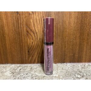 Sheer Brilliant Lipstick Lip Gloss by Makeup Revolution Shade Sheer Bouquet #117